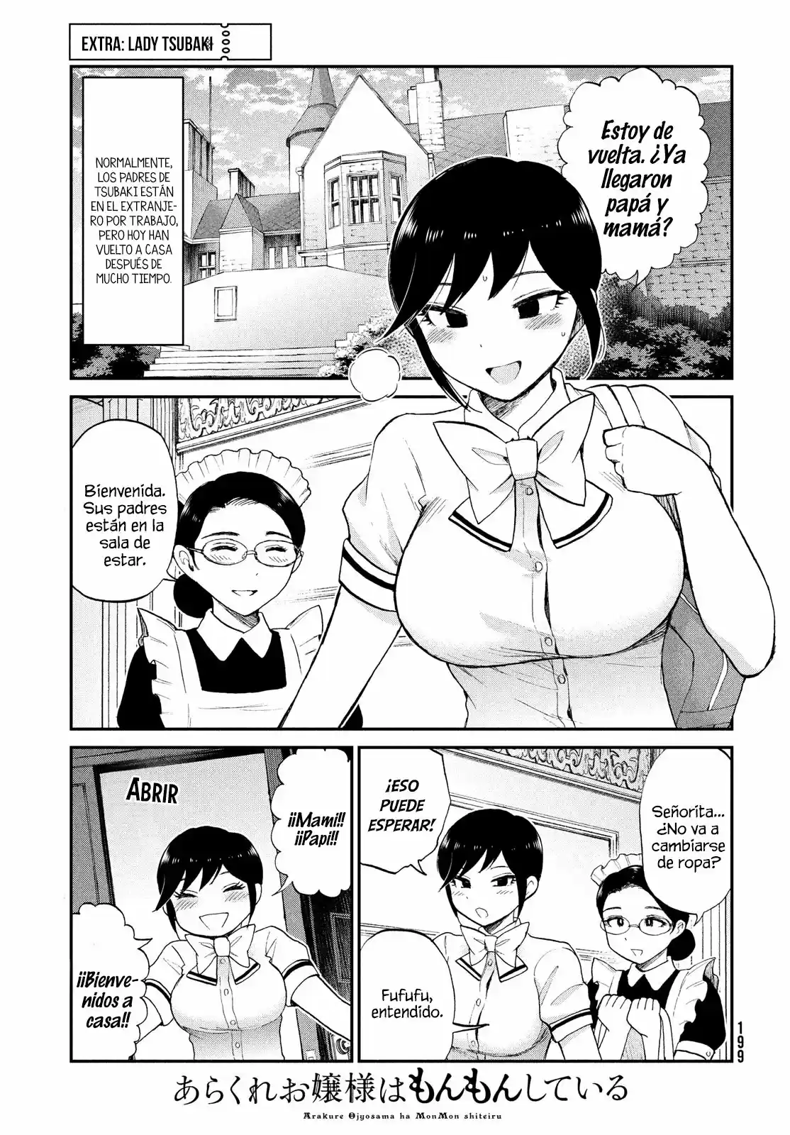 Arakure Ojousama Wa MonMon Shiteiru capítulo 21.50 página 4