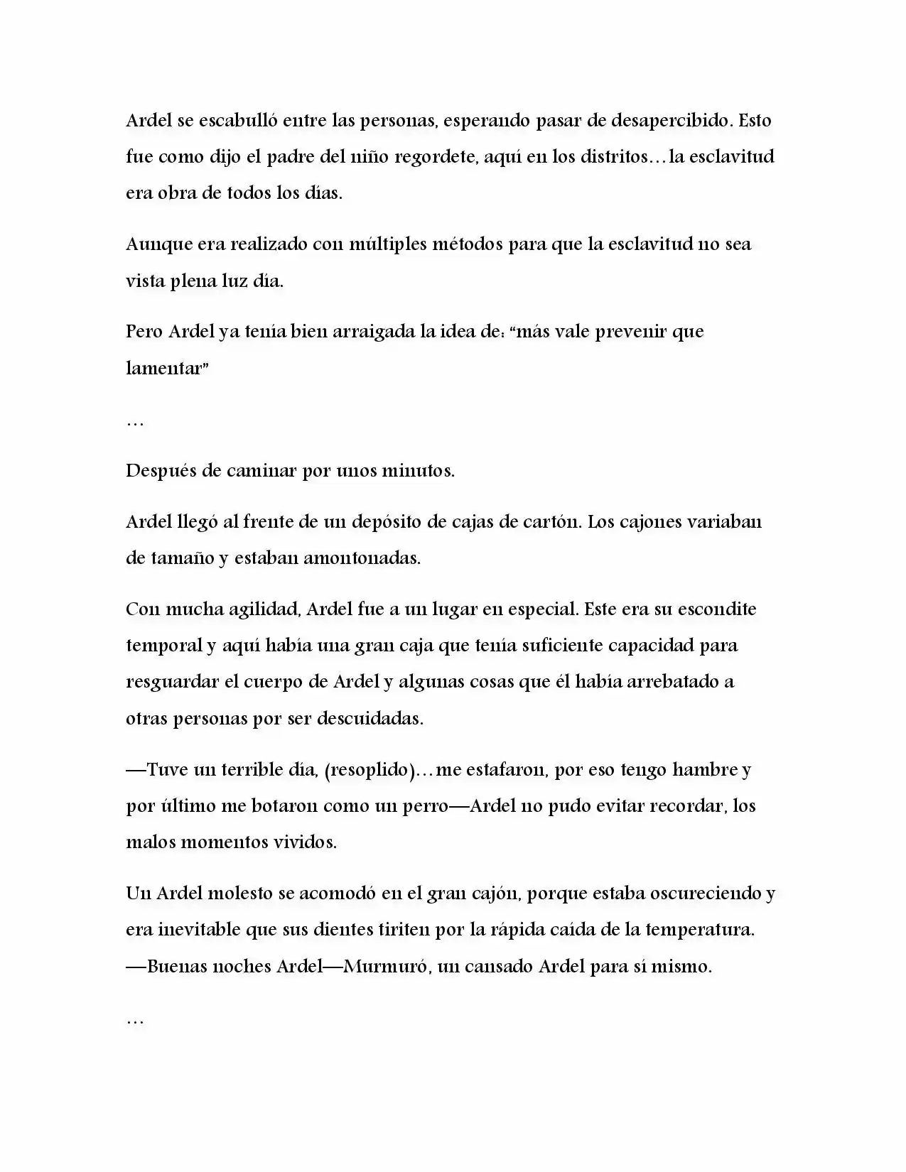 ARDEL (Novela) - Capítulo 1 - Página 7 - LectorTMOo