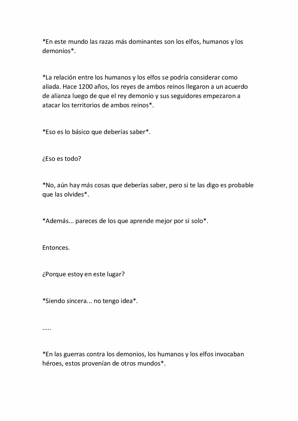 ¿¡ASI QUE... ME CONVERTI EN DEMONIO¡? (Novela) - Capítulo 1 - Página 9 - LectorTMOo