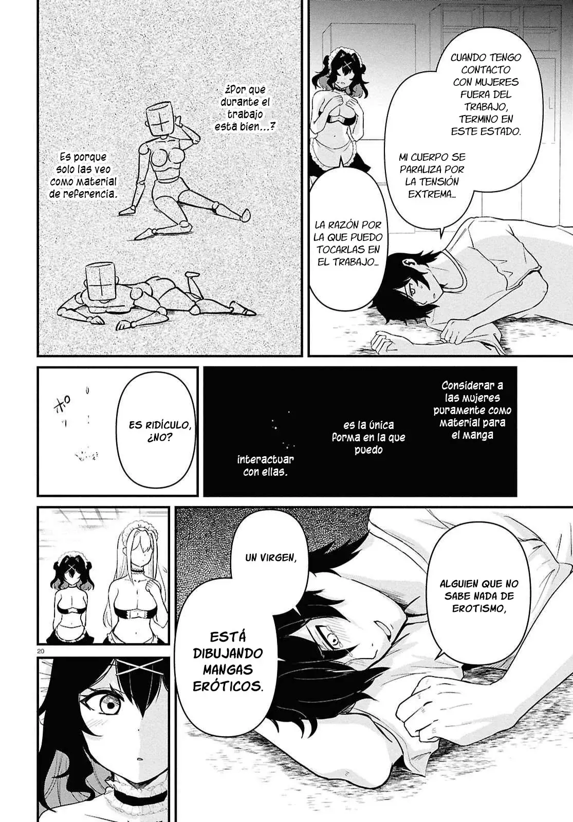 ASSIST ALIEN ~YANDERE ALIEN WA ERO MANGAKA NI AISARETAI~ - Capítulo 4 - Página 22 - LectorTMOo