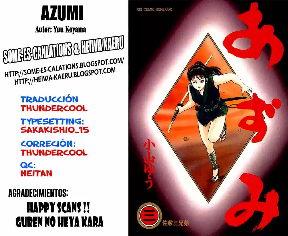 Azumi - Capítulo 22 - Página 1 - LectorTMOo