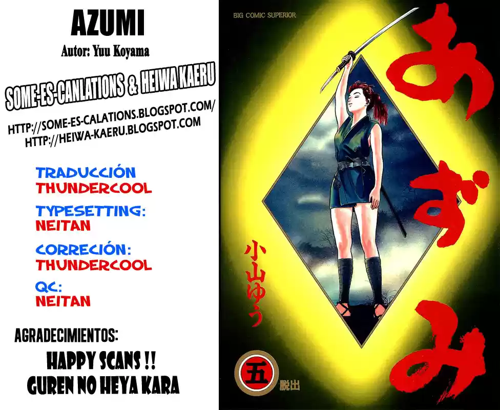 Azumi - Capítulo 38 - Página 21 - LectorTMOo