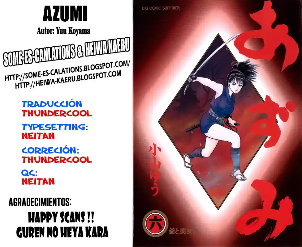 Azumi - Capítulo 47 - Página 32 - LectorTMOo