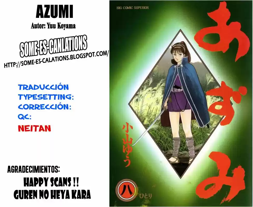 Azumi - Capítulo 60 - Página 35 - LectorTMOo