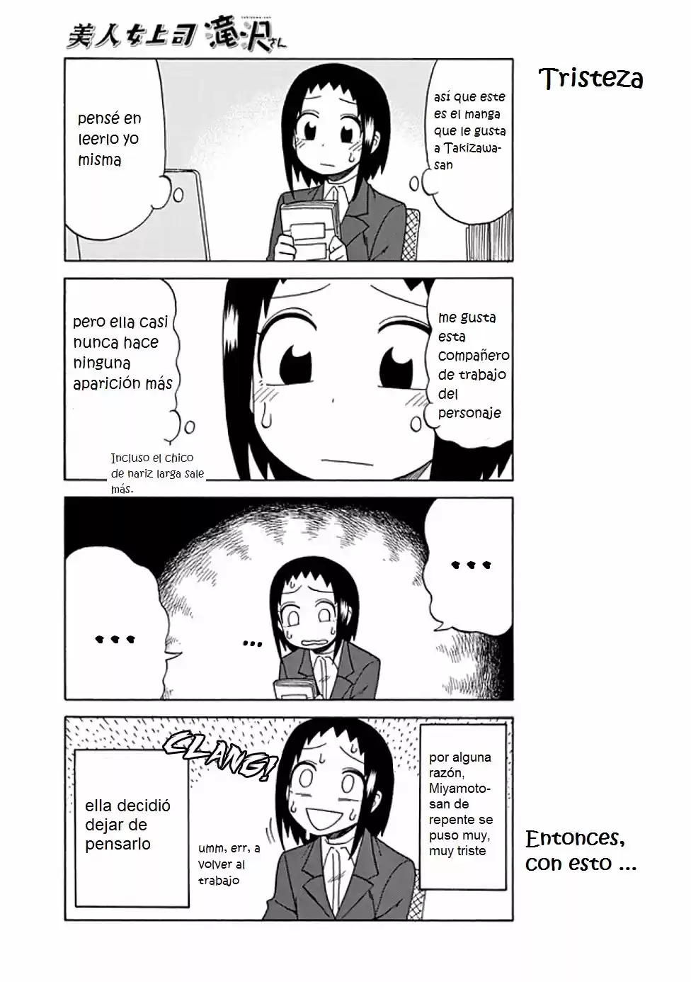 Bijin Onna Joushi Takizawa-san - Capítulo 71.50 - Página 3 - LectorTMOo