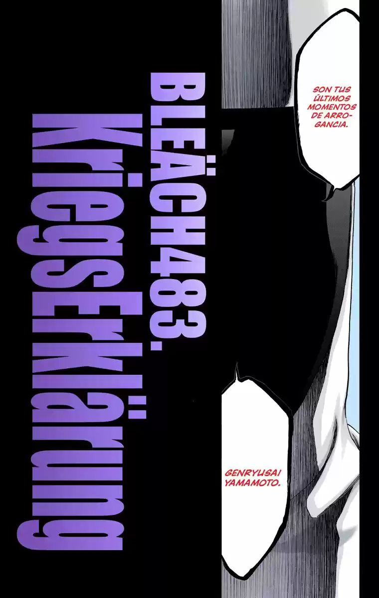 Bleach Full Color - Capítulo 483 - Página 5 - LectorTMOo