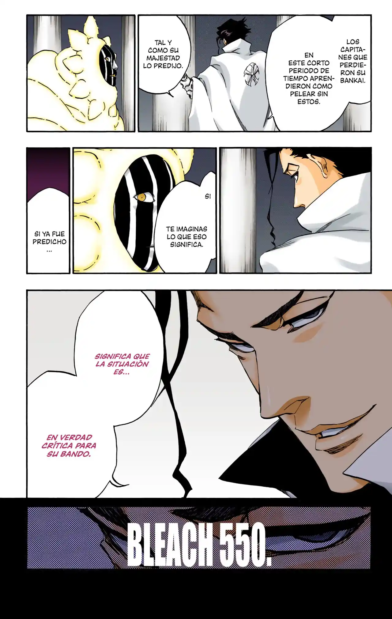 Bleach Full Color - Capítulo 550 - Página 5 - LectorTMOo