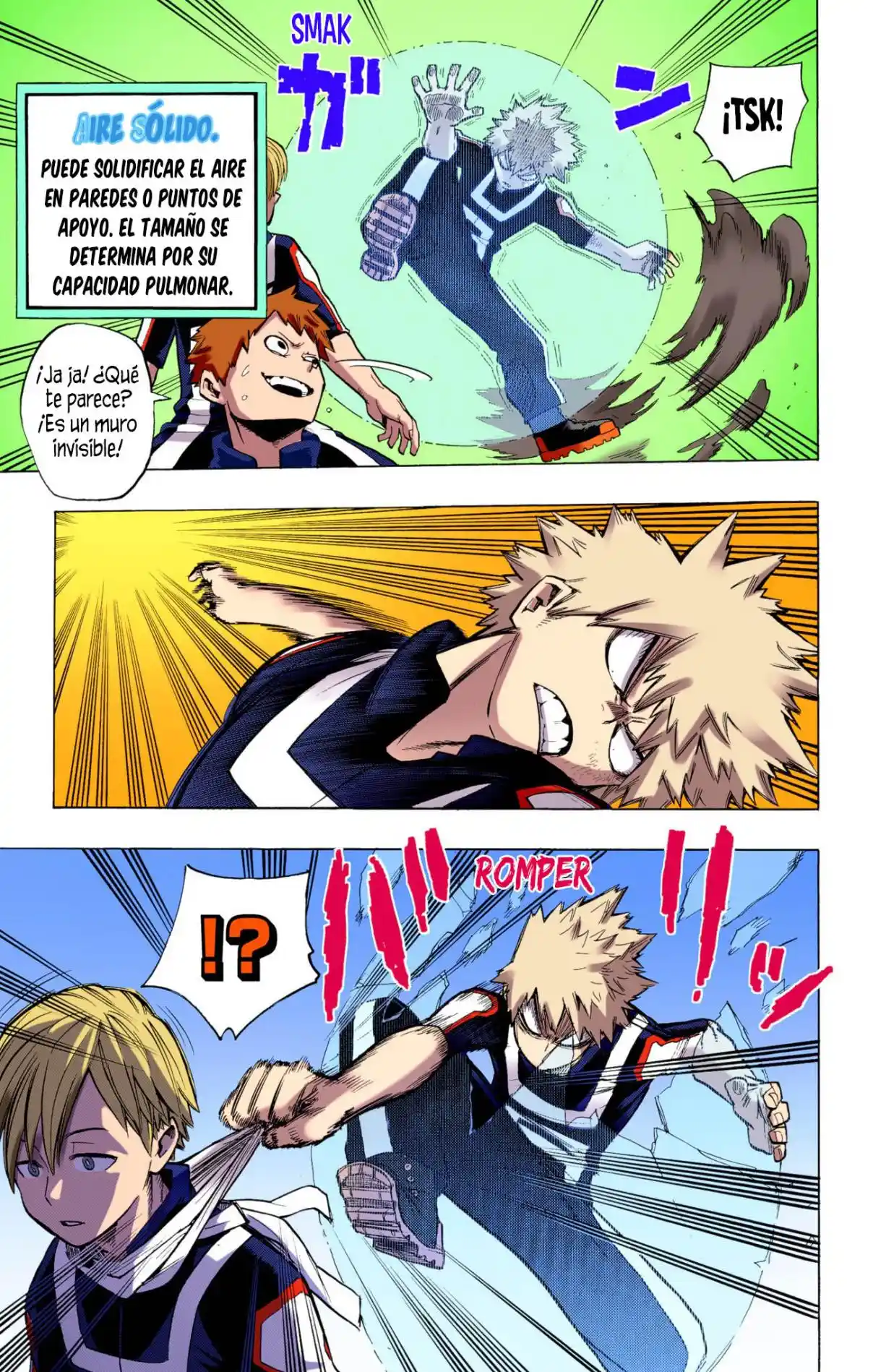 Boku no Hero Academia (Official Colored) capítulo 30 página 4