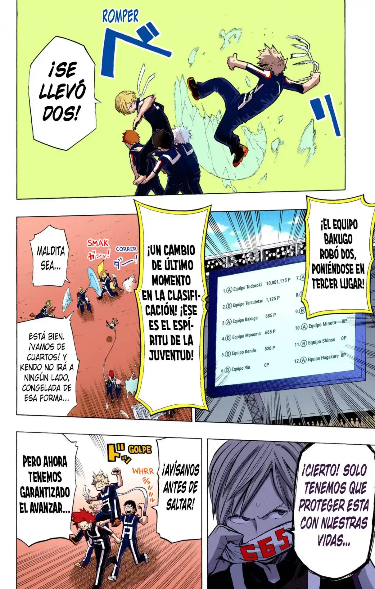 Boku no Hero Academia (Official Colored) capítulo 30 página 5