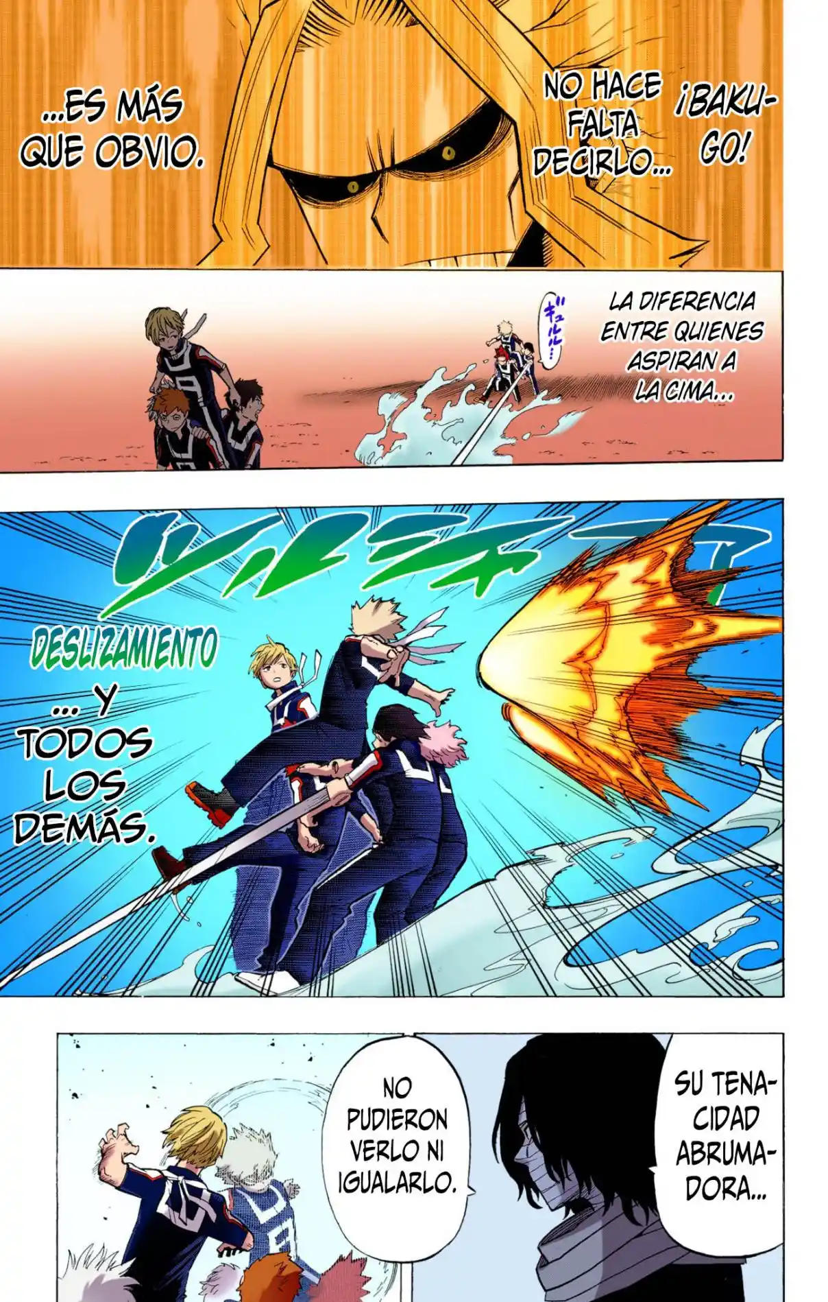 Boku no Hero Academia (Official Colored) capítulo 30 página 8