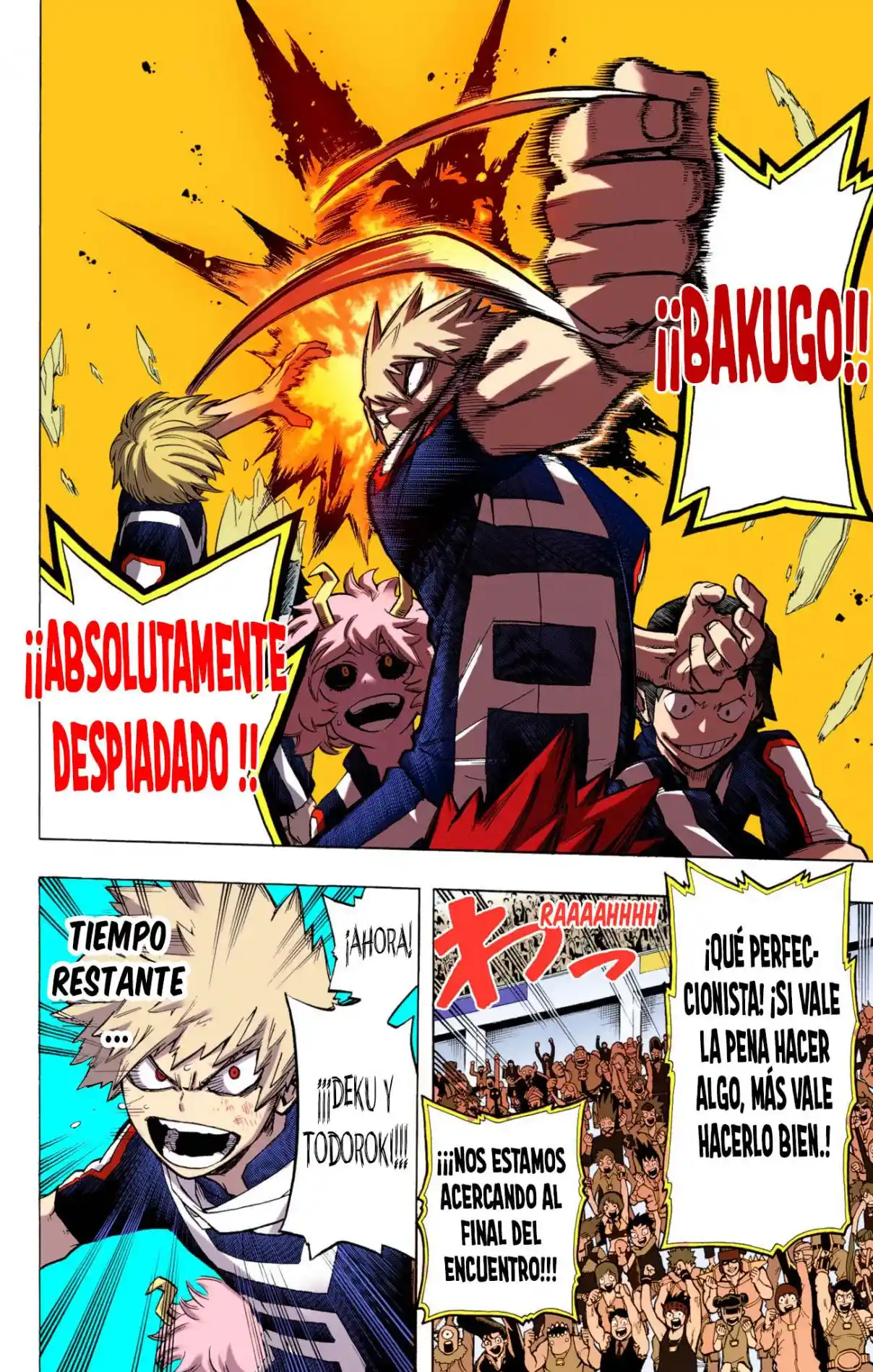 Boku no Hero Academia (Official Colored) capítulo 30 página 9