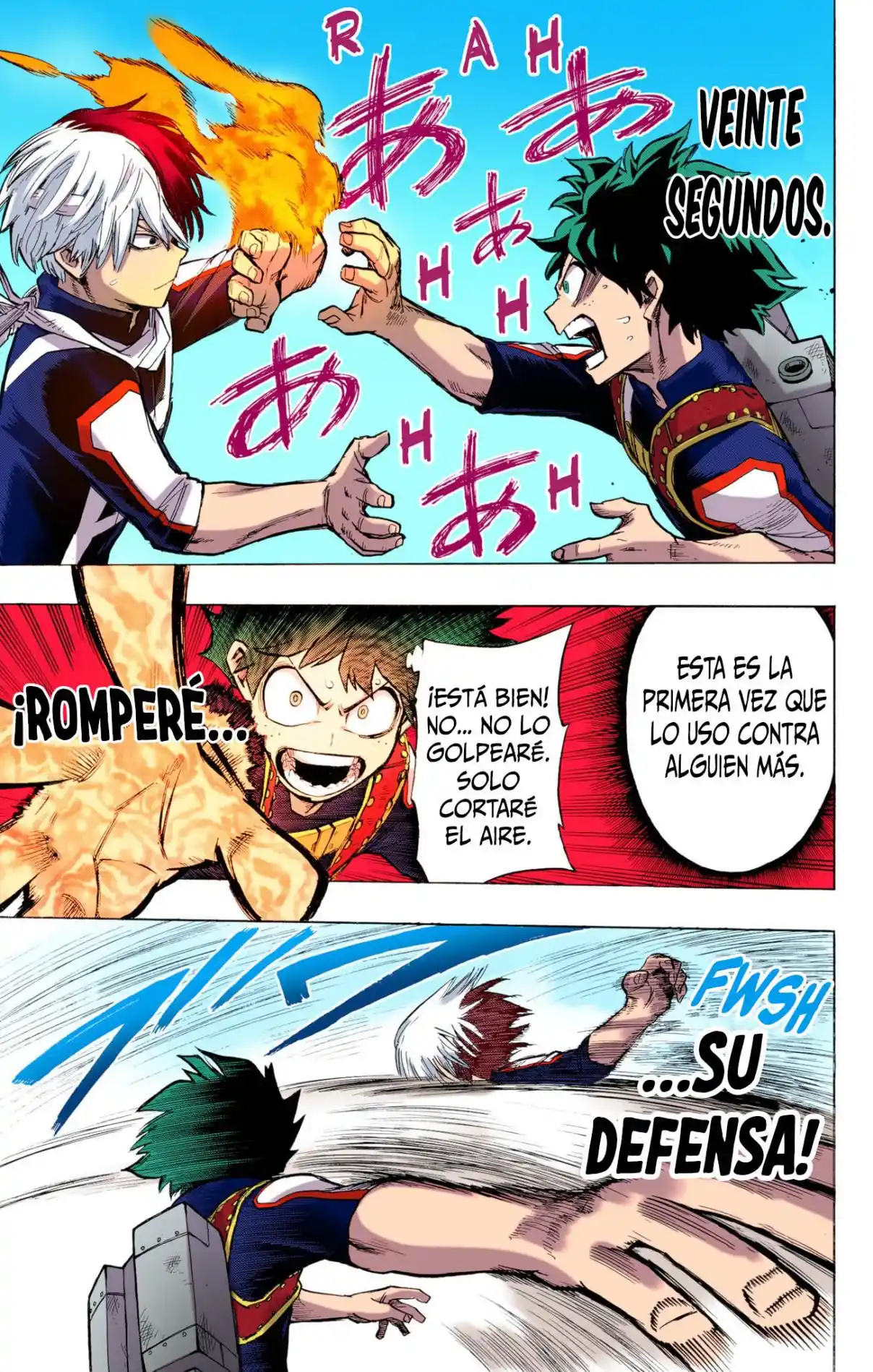 Boku no Hero Academia (Official Colored) capítulo 30 página 10