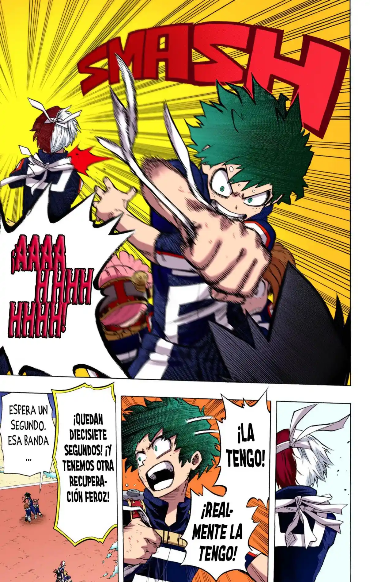 Boku no Hero Academia (Official Colored) capítulo 30 página 12