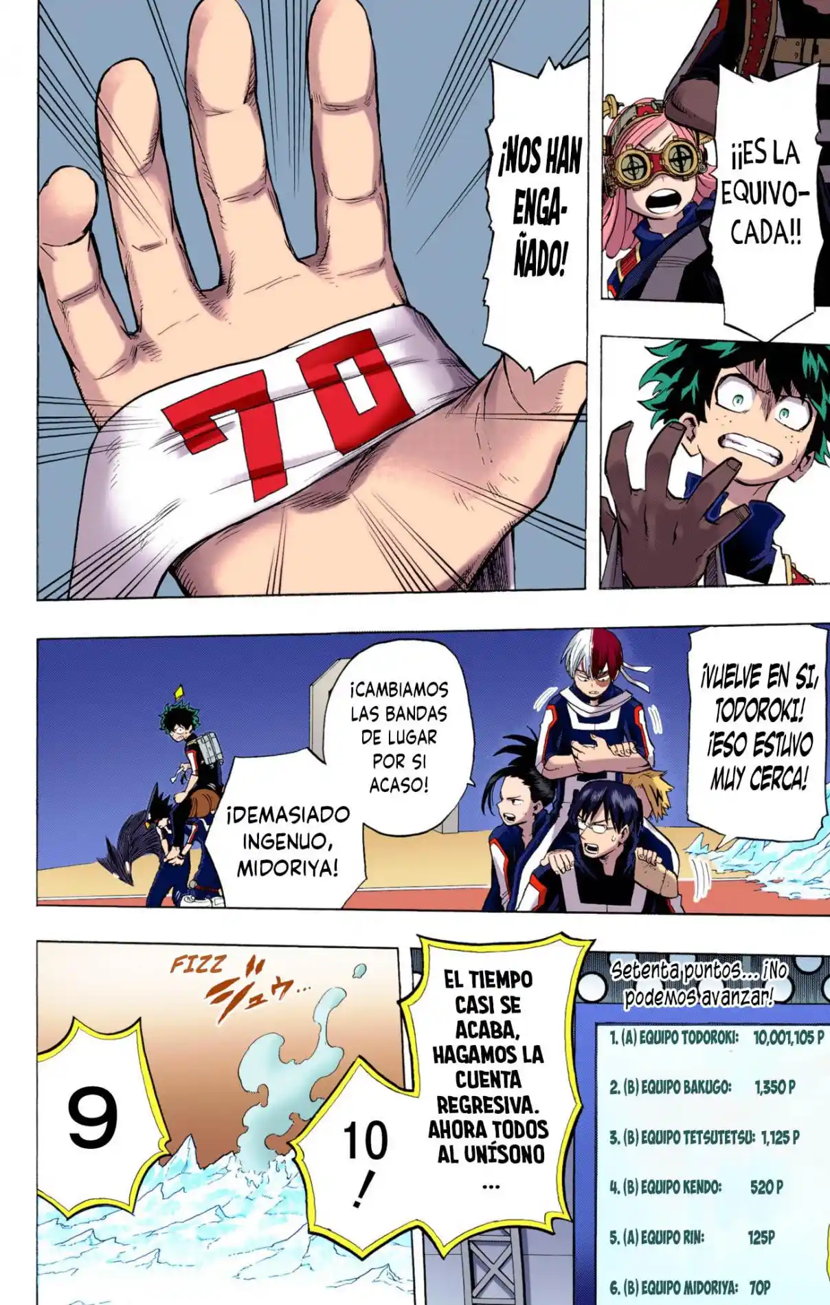 Boku no Hero Academia (Official Colored) capítulo 30 página 13