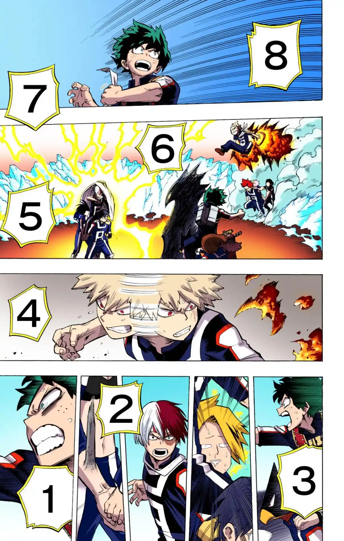 Boku no Hero Academia (Official Colored) capítulo 30 página 14