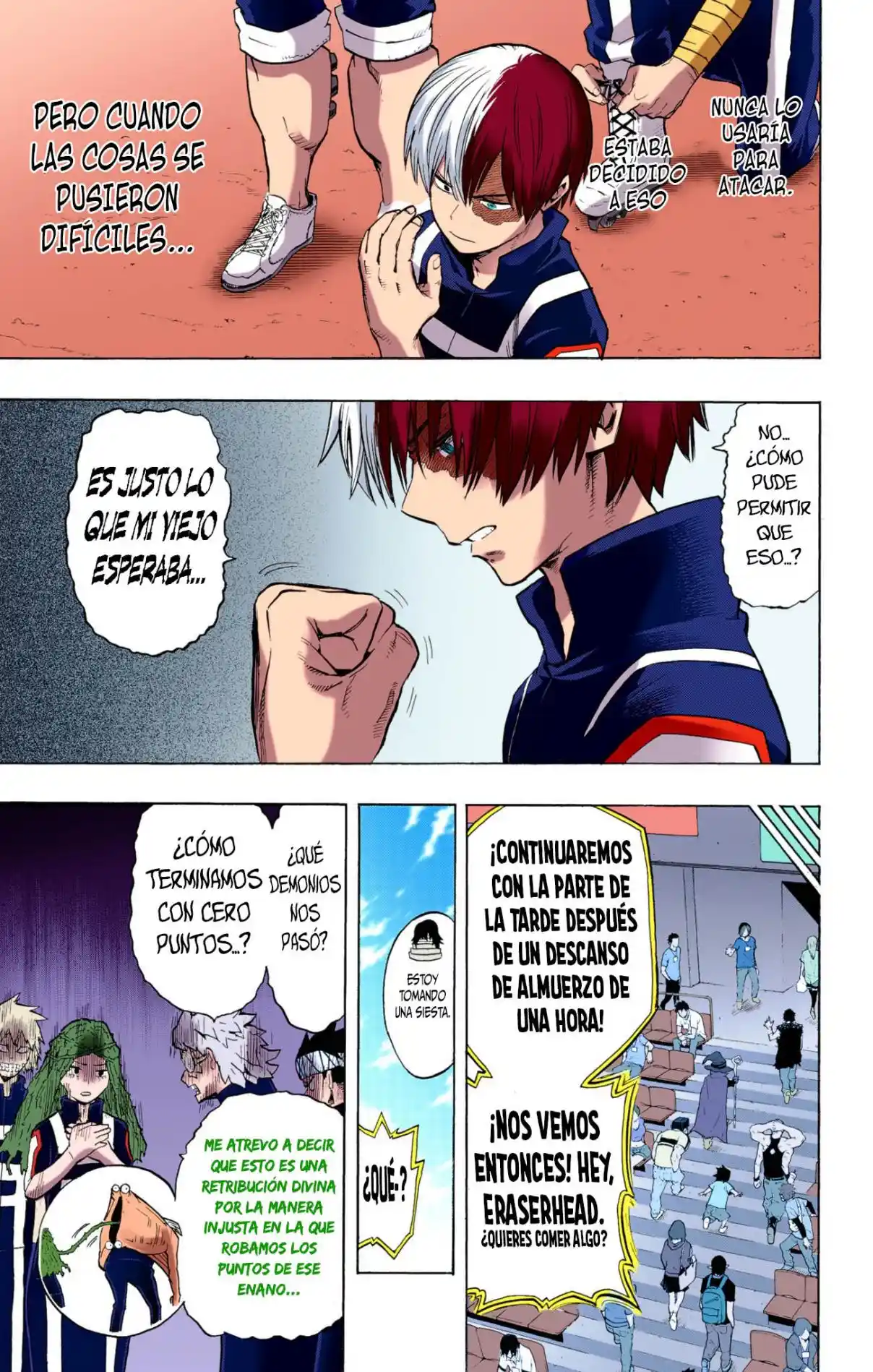 Boku no Hero Academia (Official Colored) capítulo 30 página 18