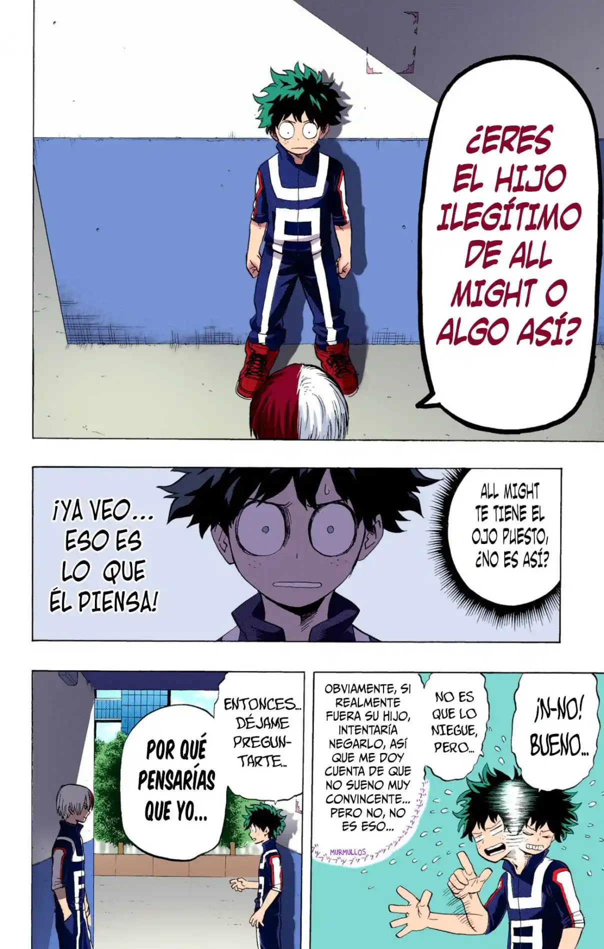 Boku no Hero Academia (Official Colored) capítulo 31 página 5