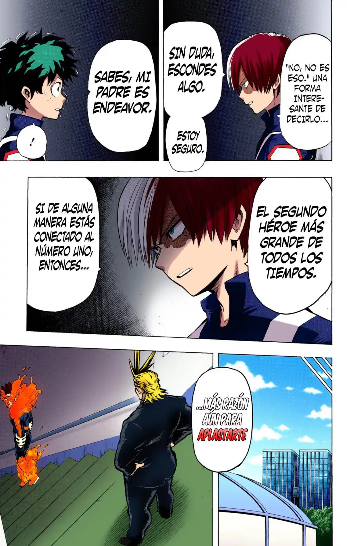 Boku no Hero Academia (Official Colored) capítulo 31 página 6