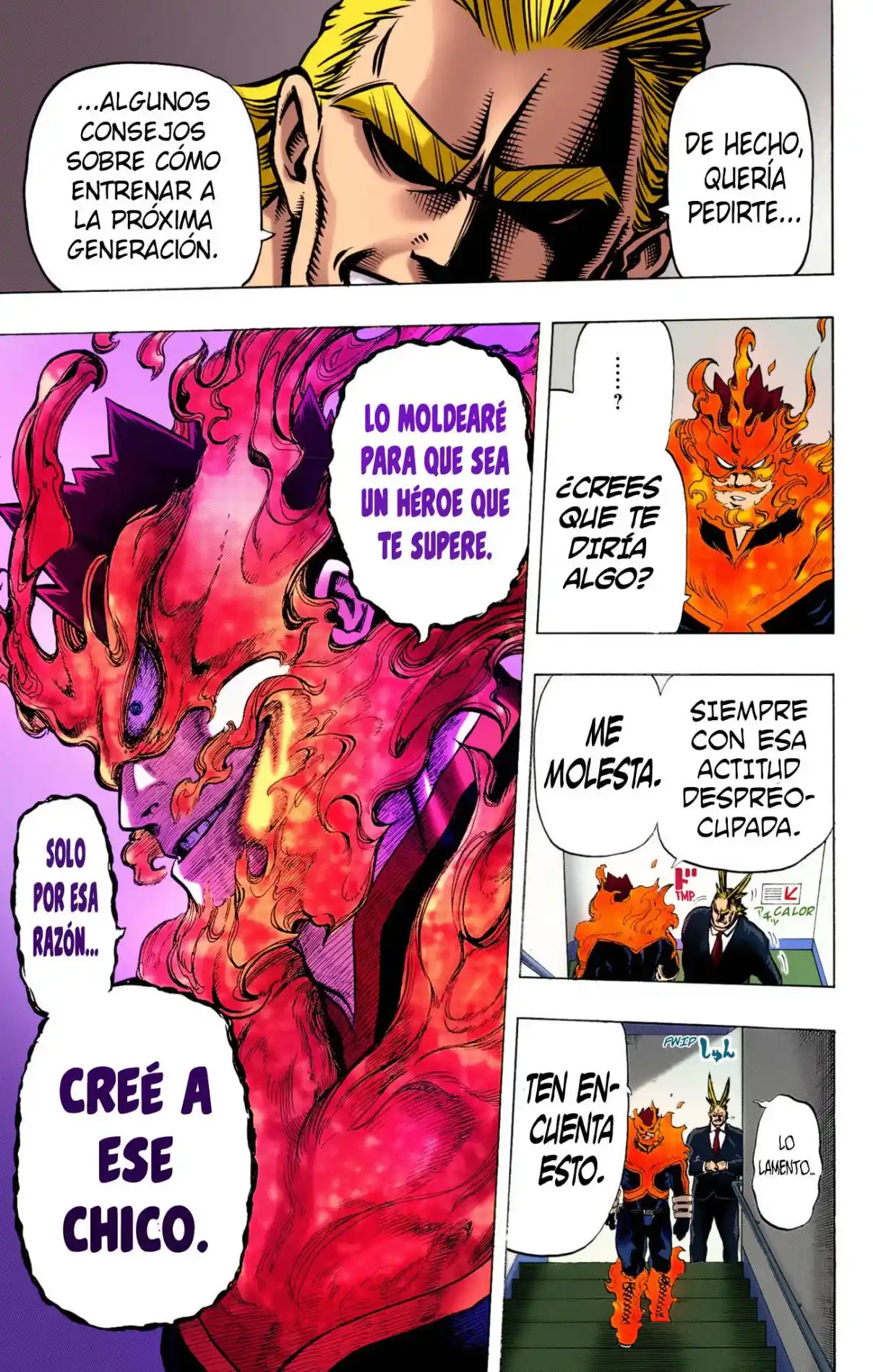 Boku no Hero Academia (Official Colored) capítulo 31 página 8