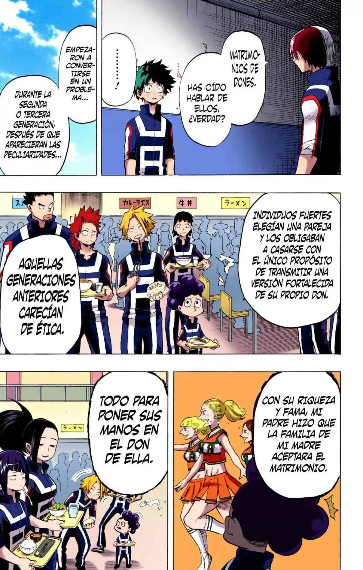 Boku no Hero Academia (Official Colored) capítulo 31 página 10