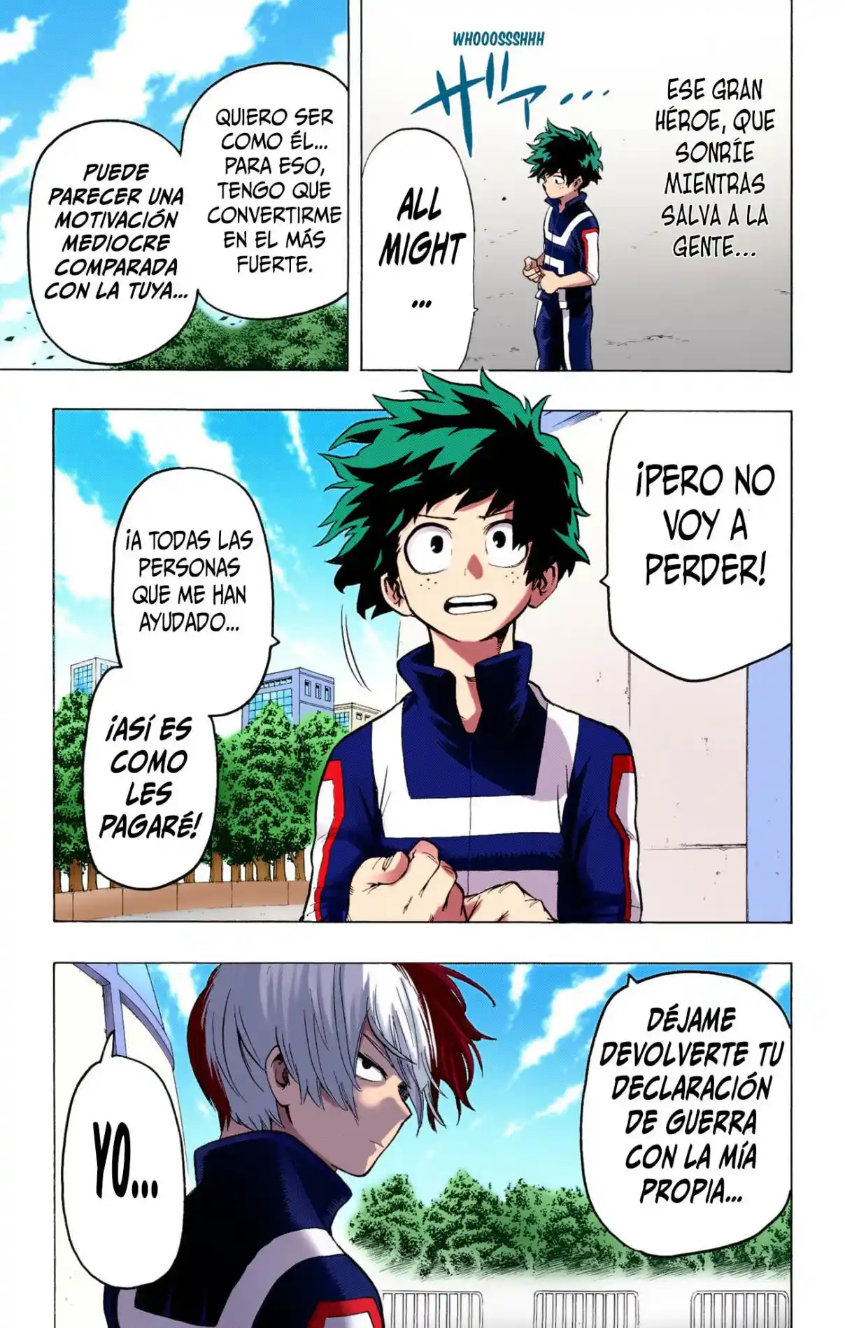 Boku no Hero Academia (Official Colored) capítulo 31 página 16