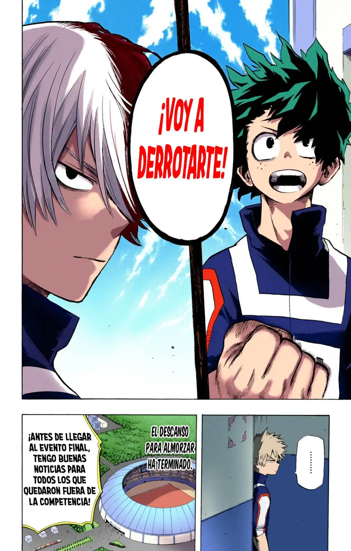 Boku no Hero Academia (Official Colored) capítulo 31 página 17