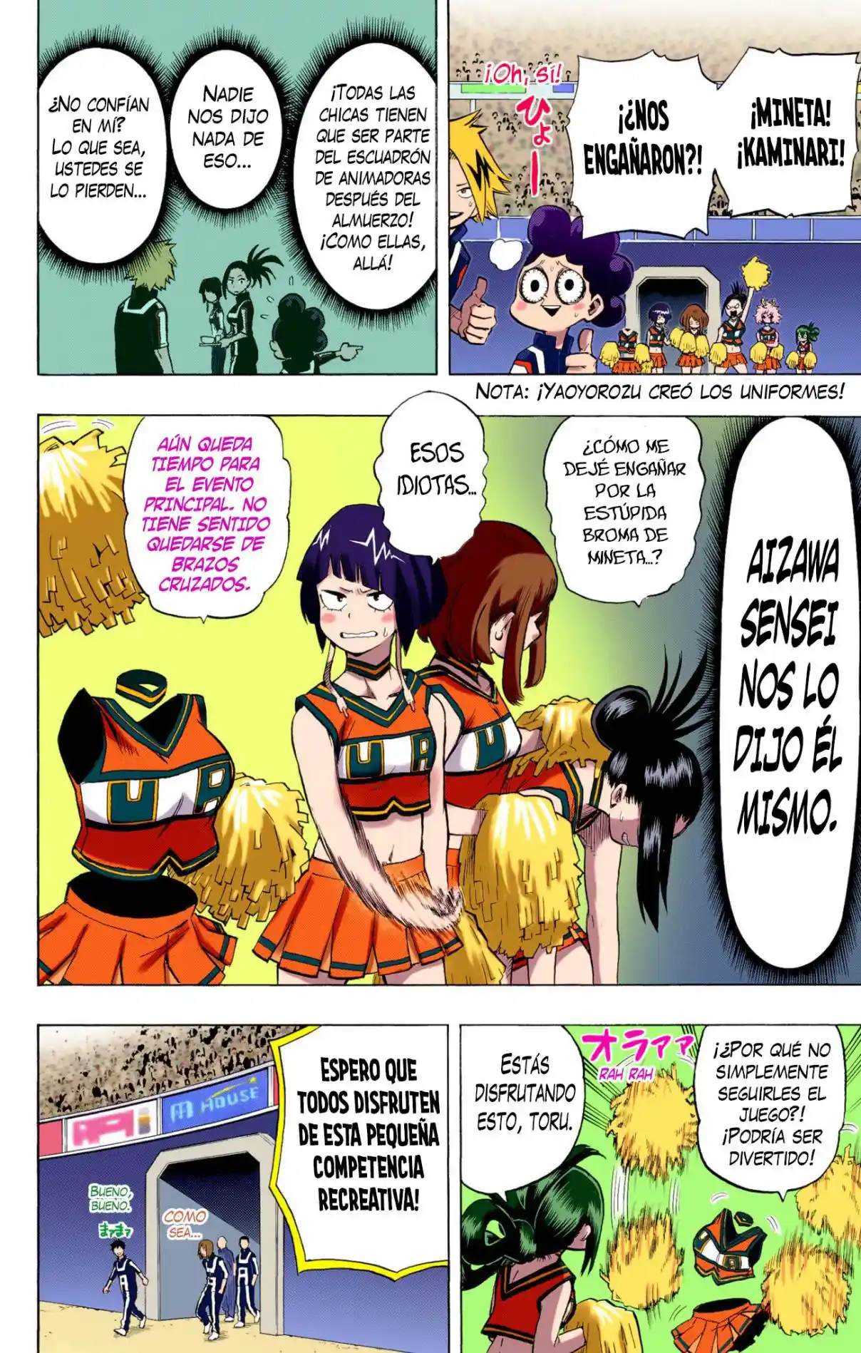 Boku no Hero Academia (Official Colored) capítulo 31 página 19