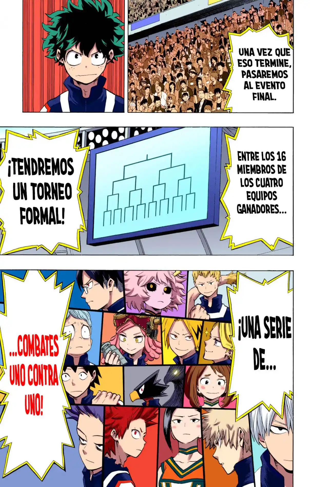 Boku no Hero Academia (Official Colored) capítulo 31 página 20
