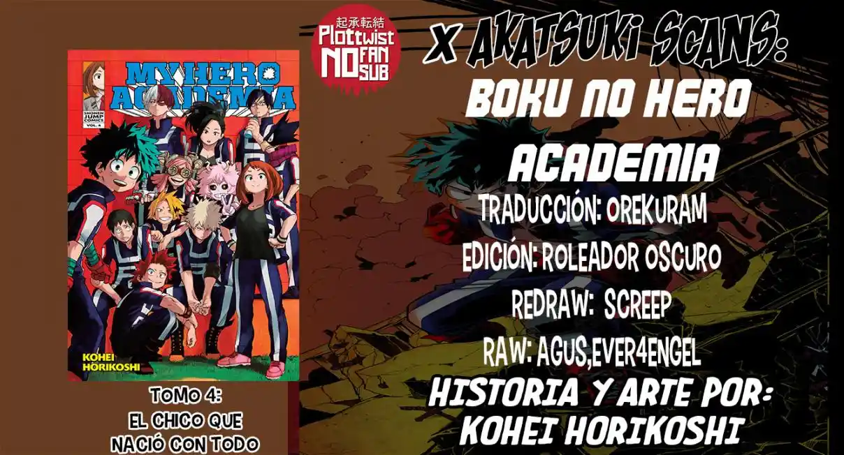 Boku No Hero Academia (Official Colored) - Capítulo 34 - Página 1 - LectorTMOo