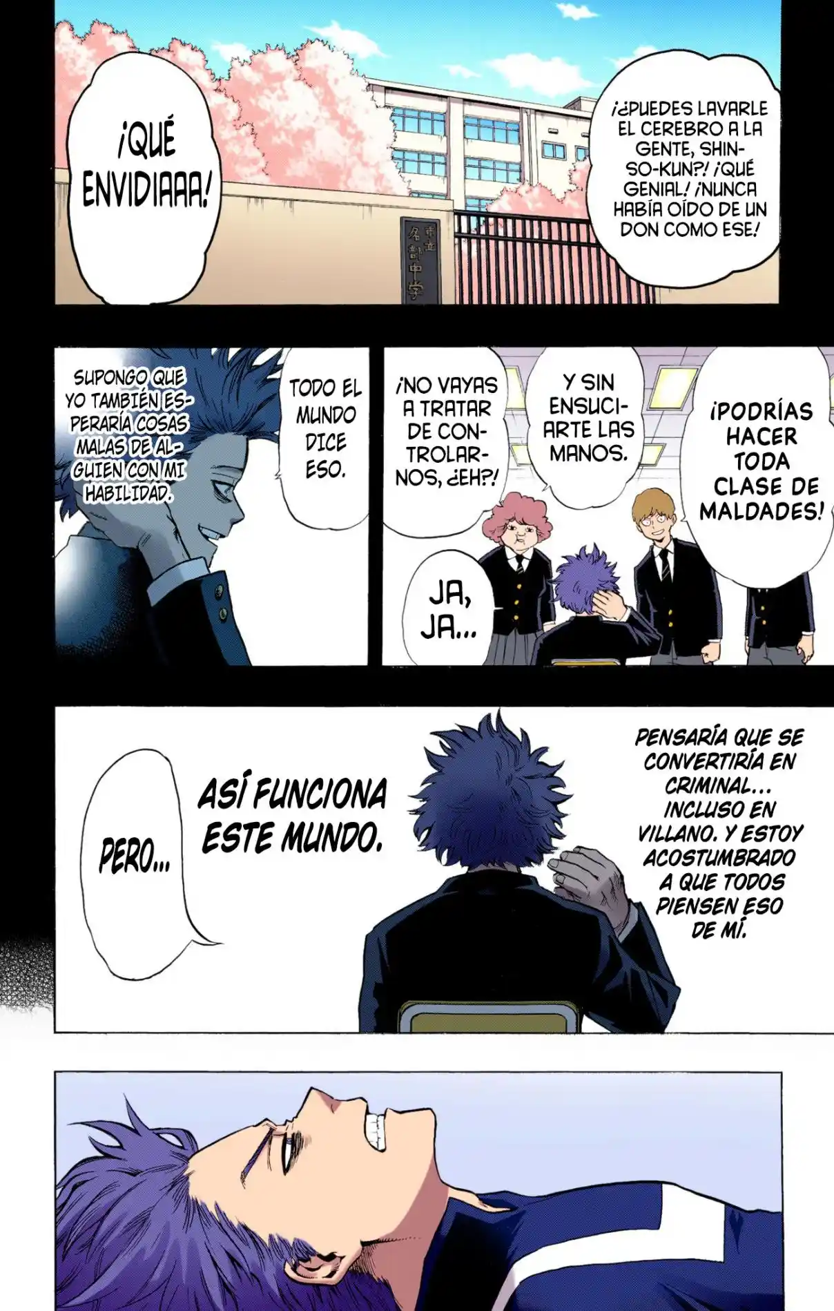 Boku No Hero Academia (Official Colored) - Capítulo 34 - Página 4 - LectorTMOo