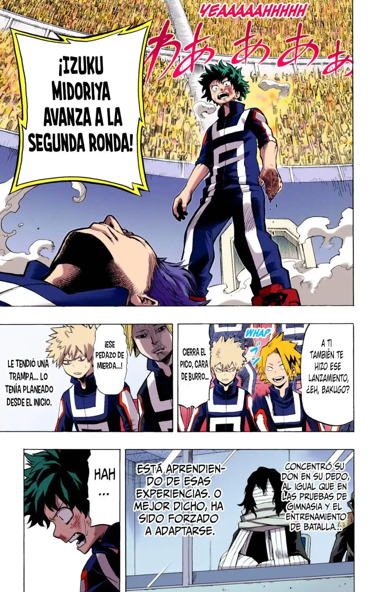 Boku No Hero Academia (Official Colored) - Capítulo 34 - Página 5 - LectorTMOo
