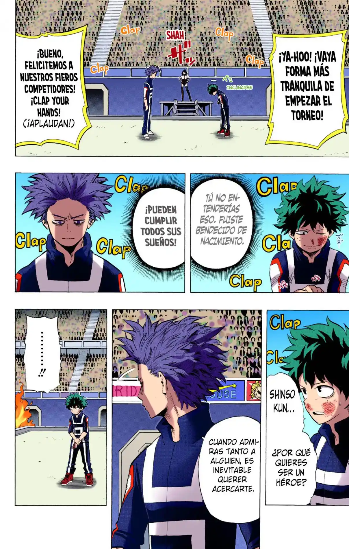 Boku No Hero Academia (Official Colored) - Capítulo 34 - Página 6 - LectorTMOo