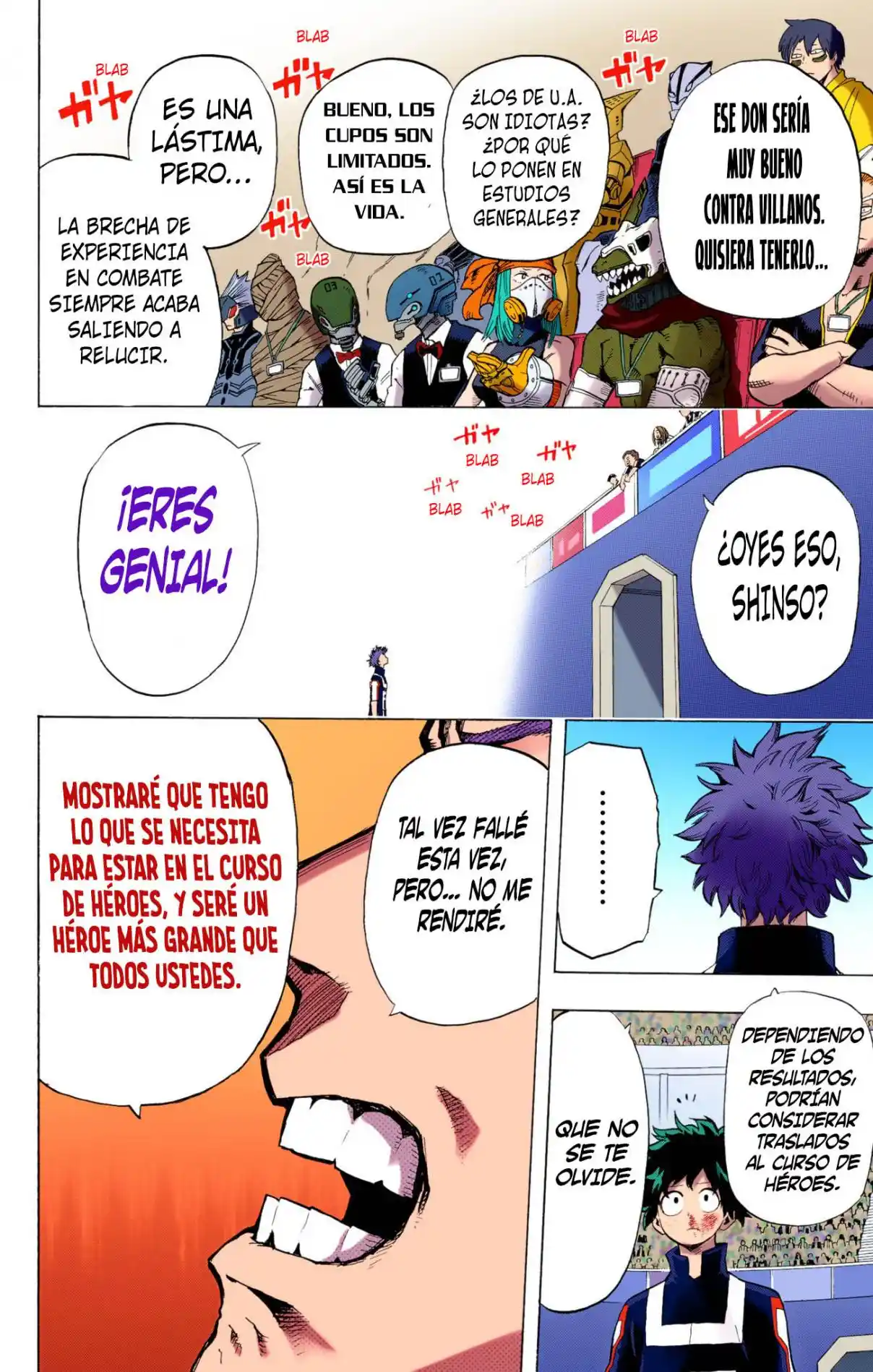 Boku No Hero Academia (Official Colored) - Capítulo 34 - Página 8 - LectorTMOo