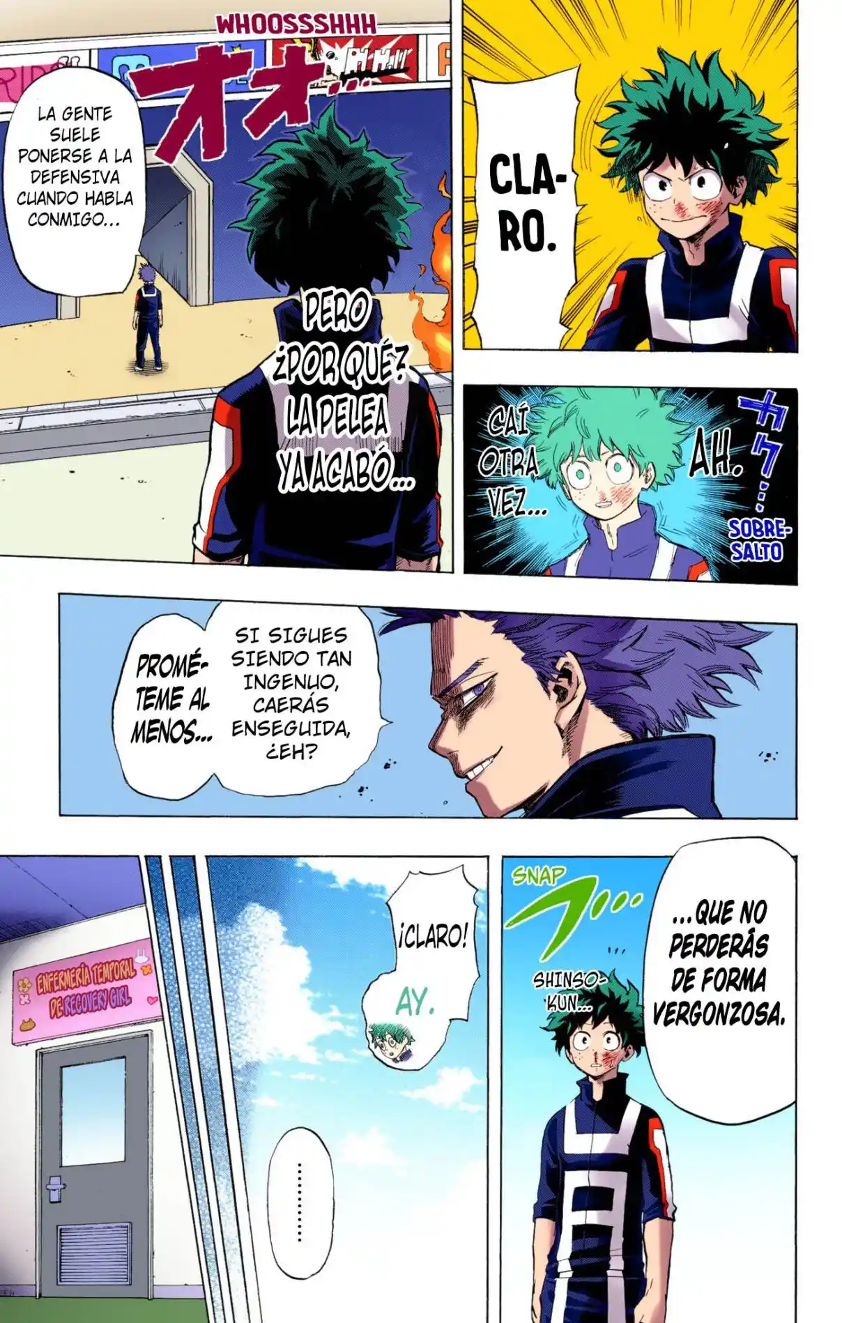 Boku No Hero Academia (Official Colored) - Capítulo 34 - Página 9 - LectorTMOo