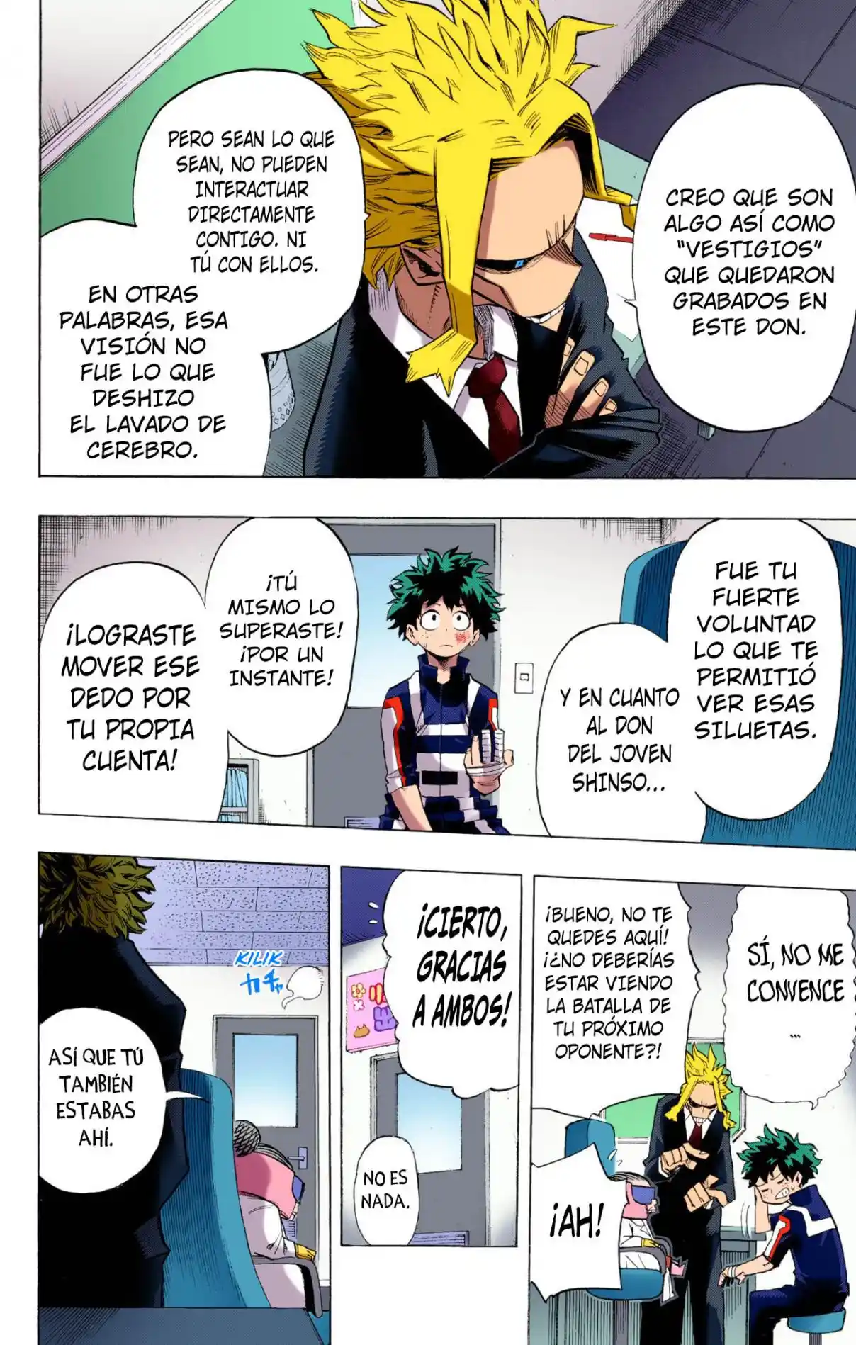 Boku No Hero Academia (Official Colored) - Capítulo 34 - Página 12 - LectorTMOo