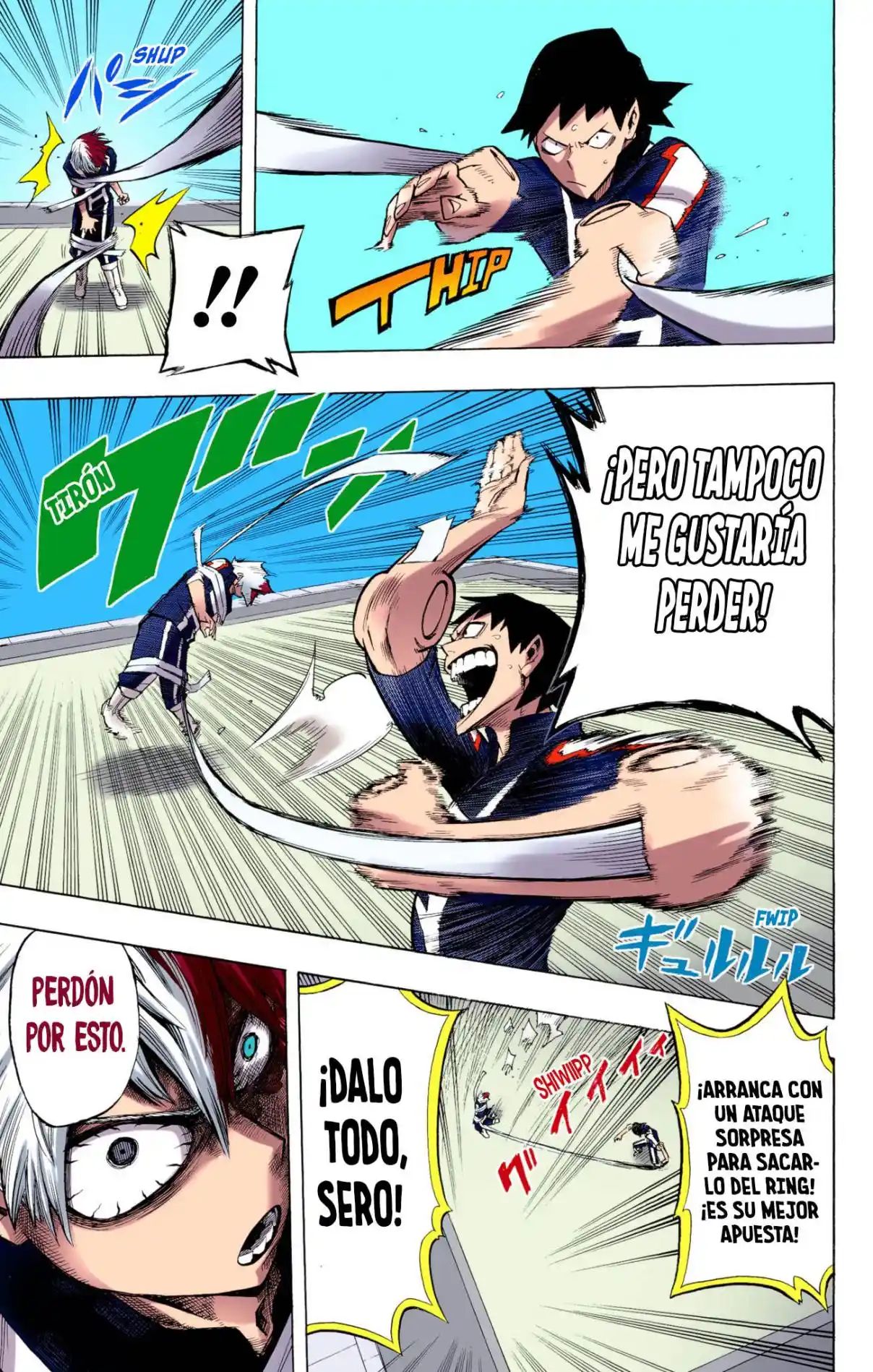 Boku No Hero Academia (Official Colored) - Capítulo 34 - Página 17 - LectorTMOo