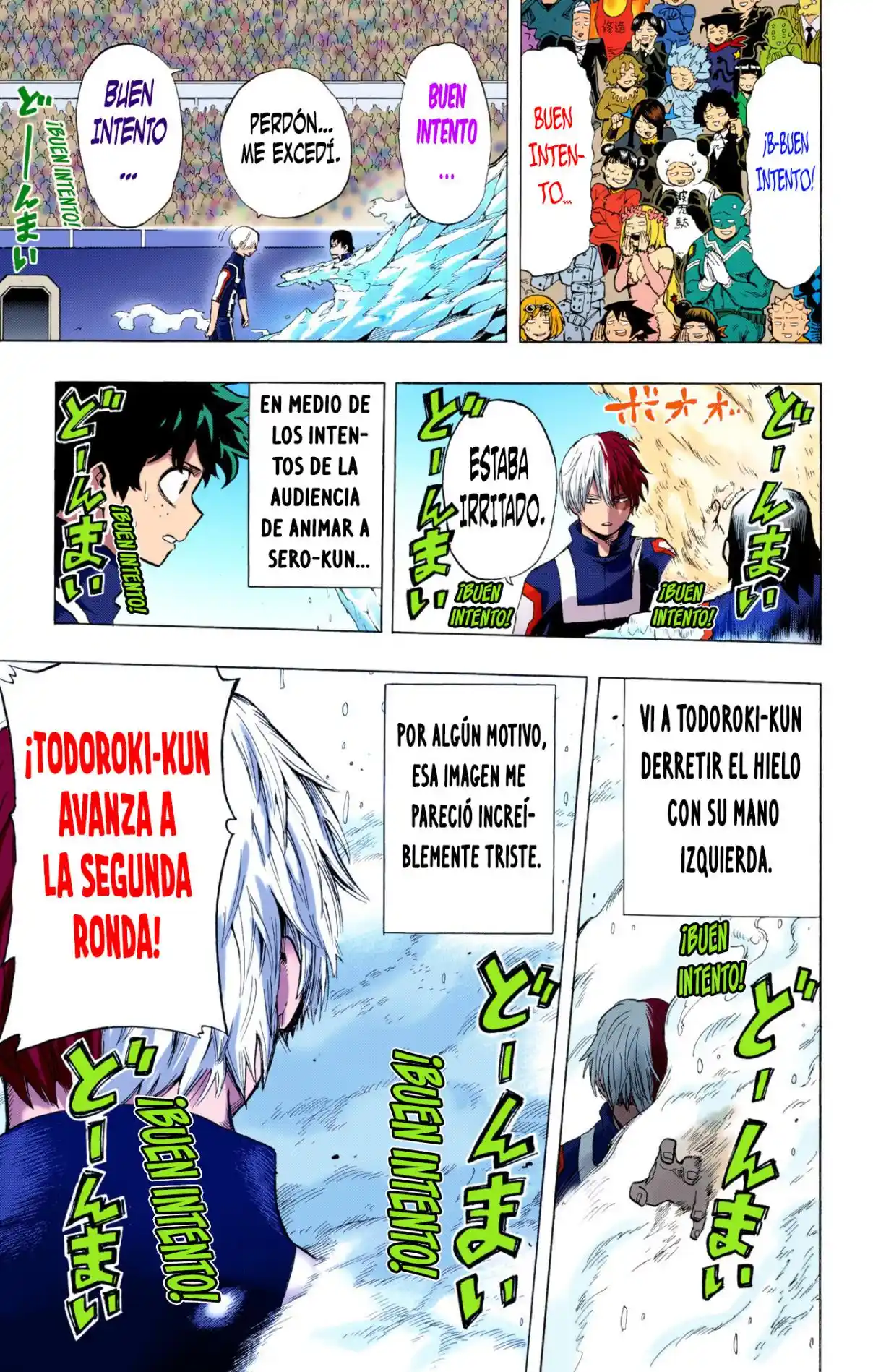 Boku No Hero Academia (Official Colored) - Capítulo 34 - Página 20 - LectorTMOo