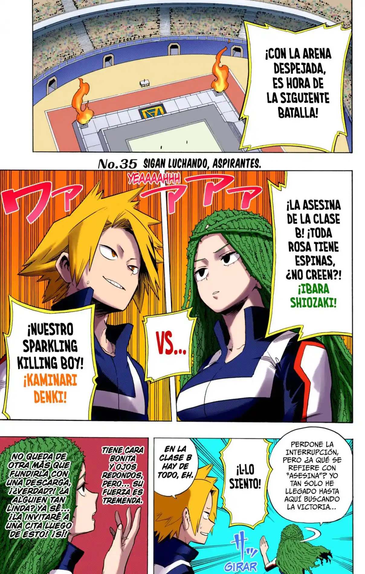 Boku No Hero Academia (Official Colored) - Capítulo 35 - Página 2 - LectorTMOo