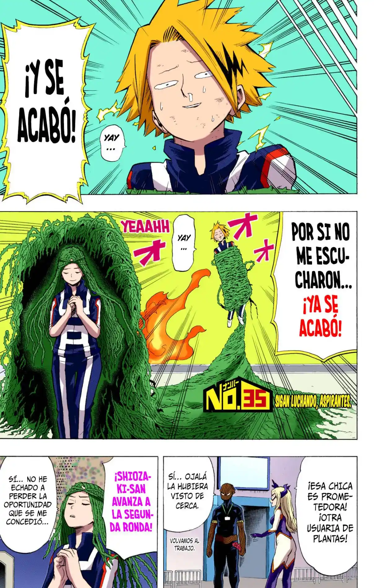 Boku No Hero Academia (Official Colored) - Capítulo 35 - Página 4 - LectorTMOo