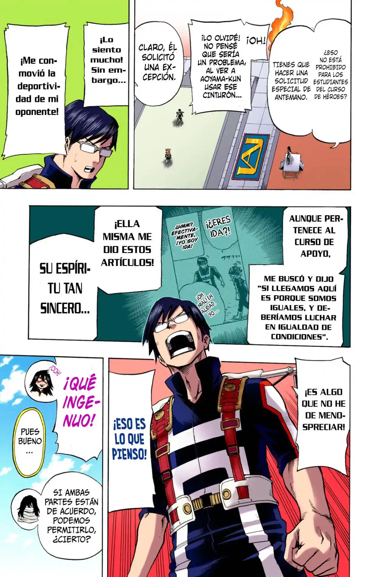 Boku No Hero Academia (Official Colored) - Capítulo 35 - Página 8 - LectorTMOo