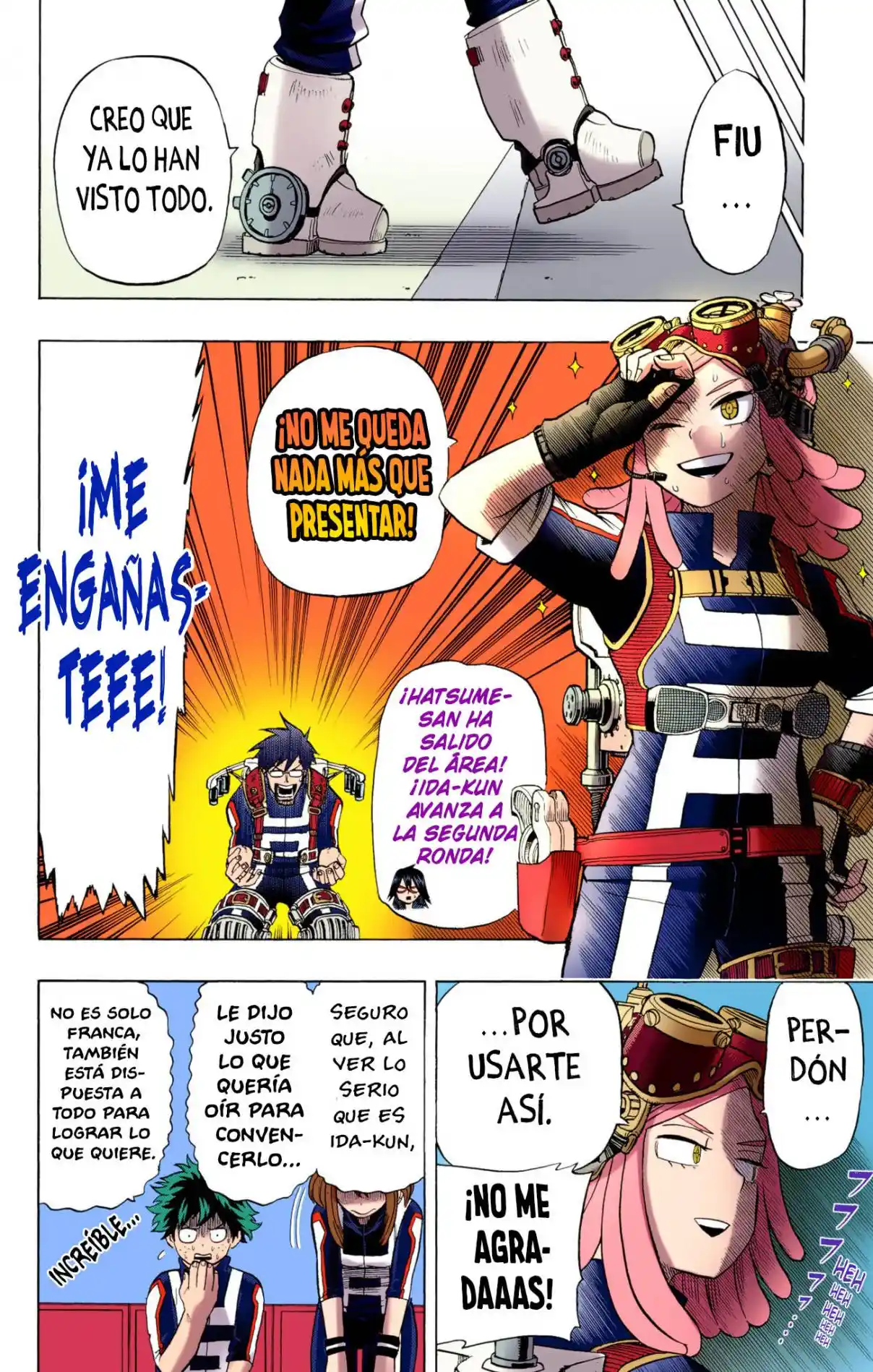 Boku No Hero Academia (Official Colored) - Capítulo 35 - Página 11 - LectorTMOo