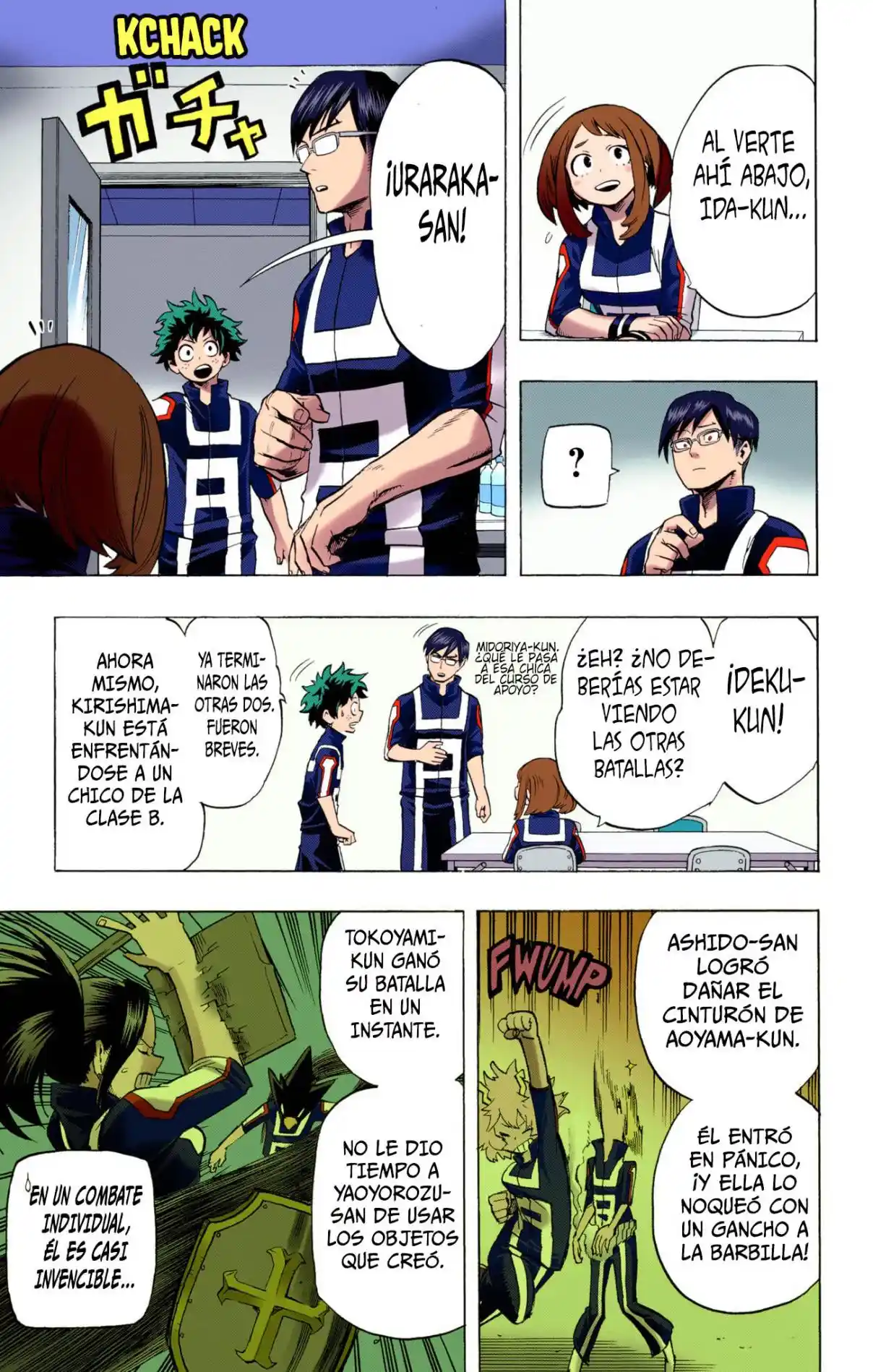 Boku No Hero Academia (Official Colored) - Capítulo 35 - Página 14 - LectorTMOo