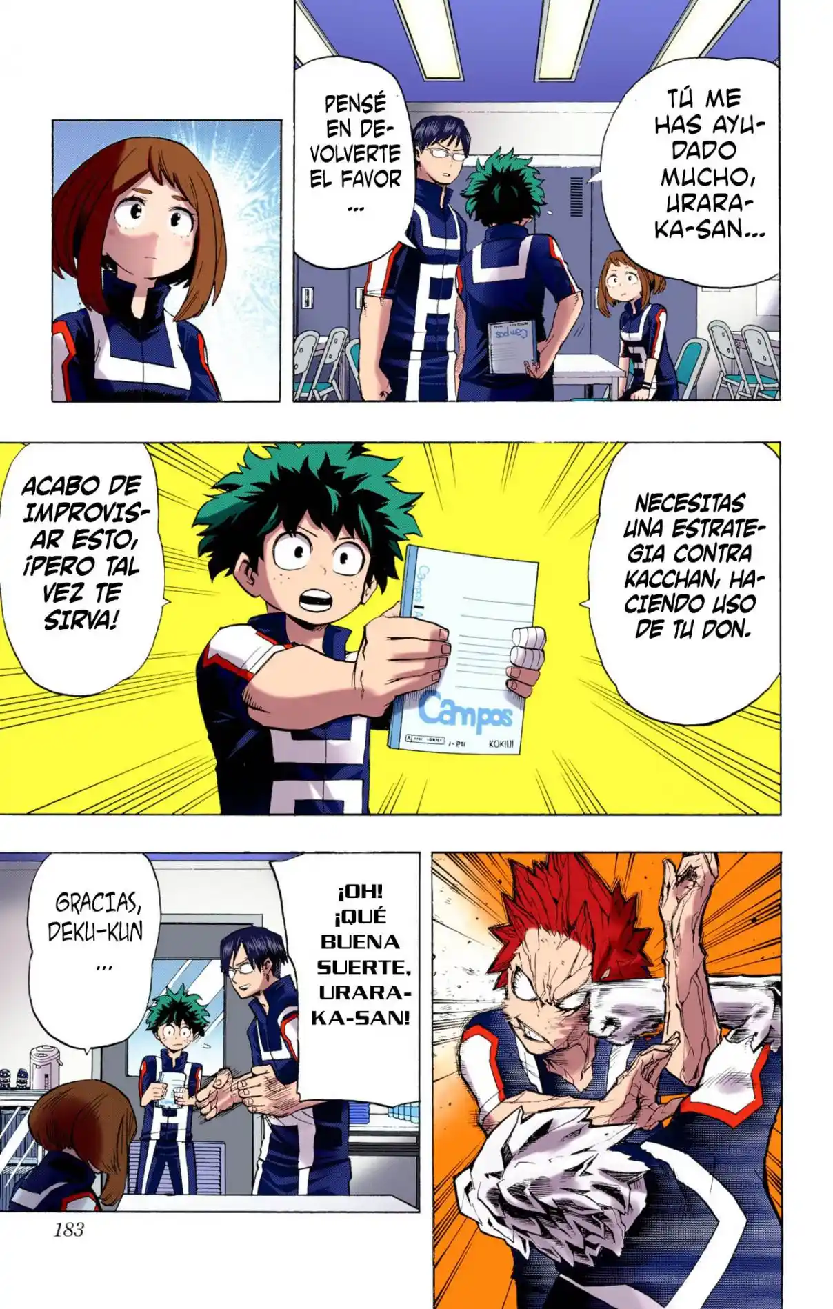 Boku No Hero Academia (Official Colored) - Capítulo 35 - Página 16 - LectorTMOo