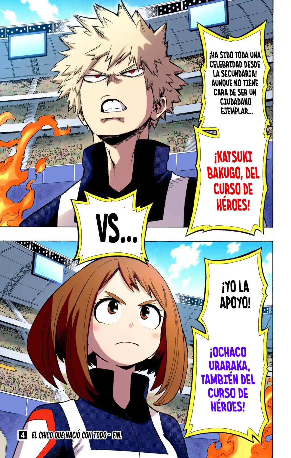 Boku No Hero Academia (Official Colored) - Capítulo 35 - Página 21 - LectorTMOo