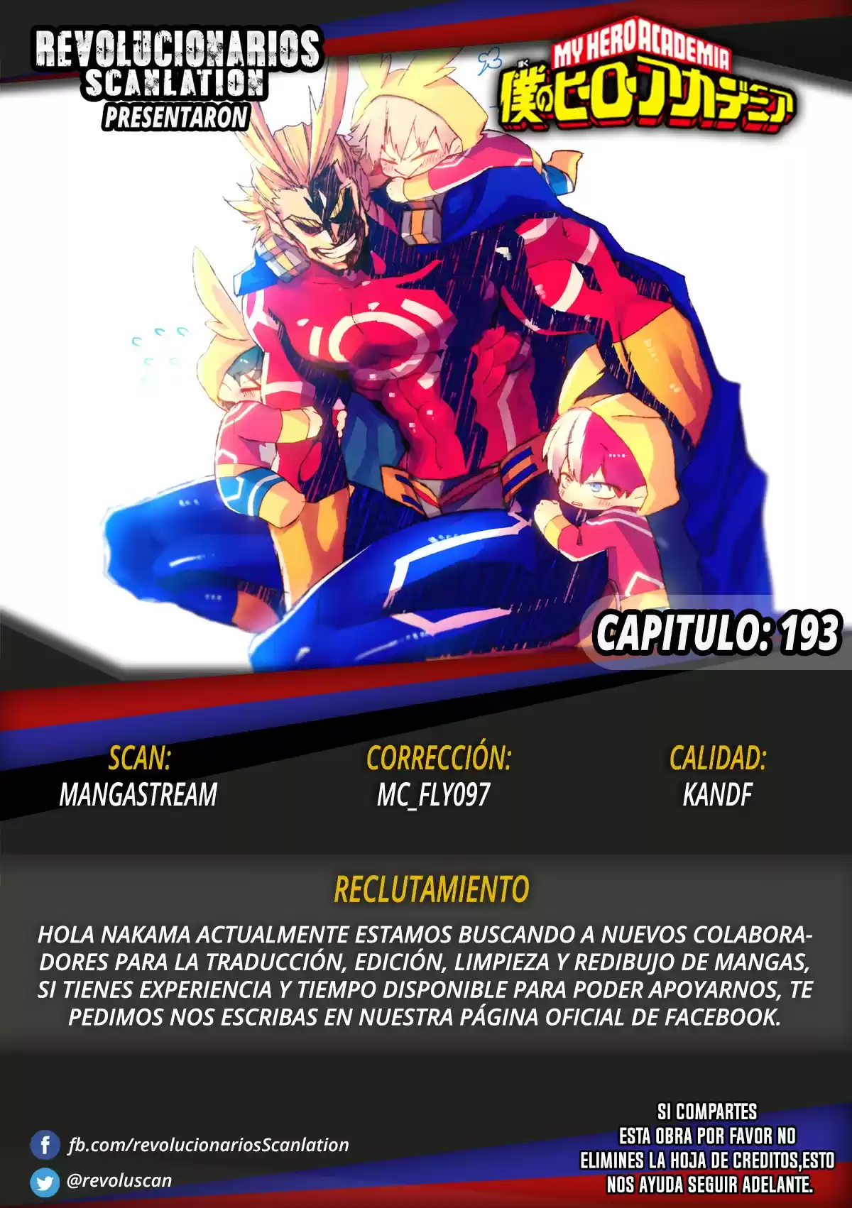 Boku No Hero Academia - Capítulo 193.1 - Página 17 - LectorTMOo
