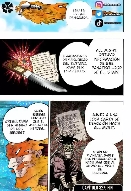 Boku No Hero Academia - Capítulo 327.50 - Página 17 - LectorTMOo