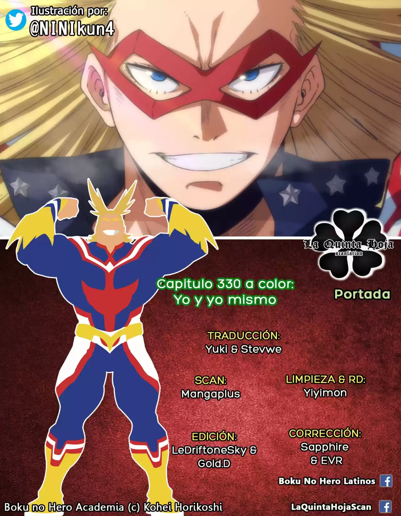 Boku No Hero Academia - Capítulo 330.50 - Página 1 - LectorTMOo
