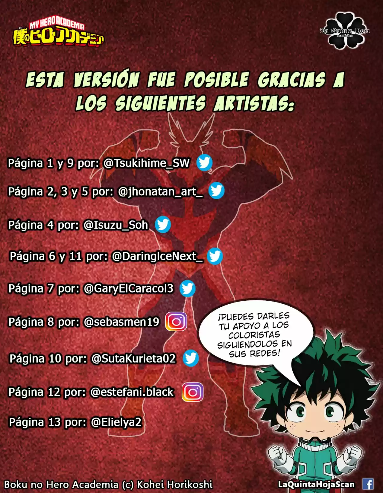 Boku No Hero Academia - Capítulo 330.50 - Página 2 - LectorTMOo
