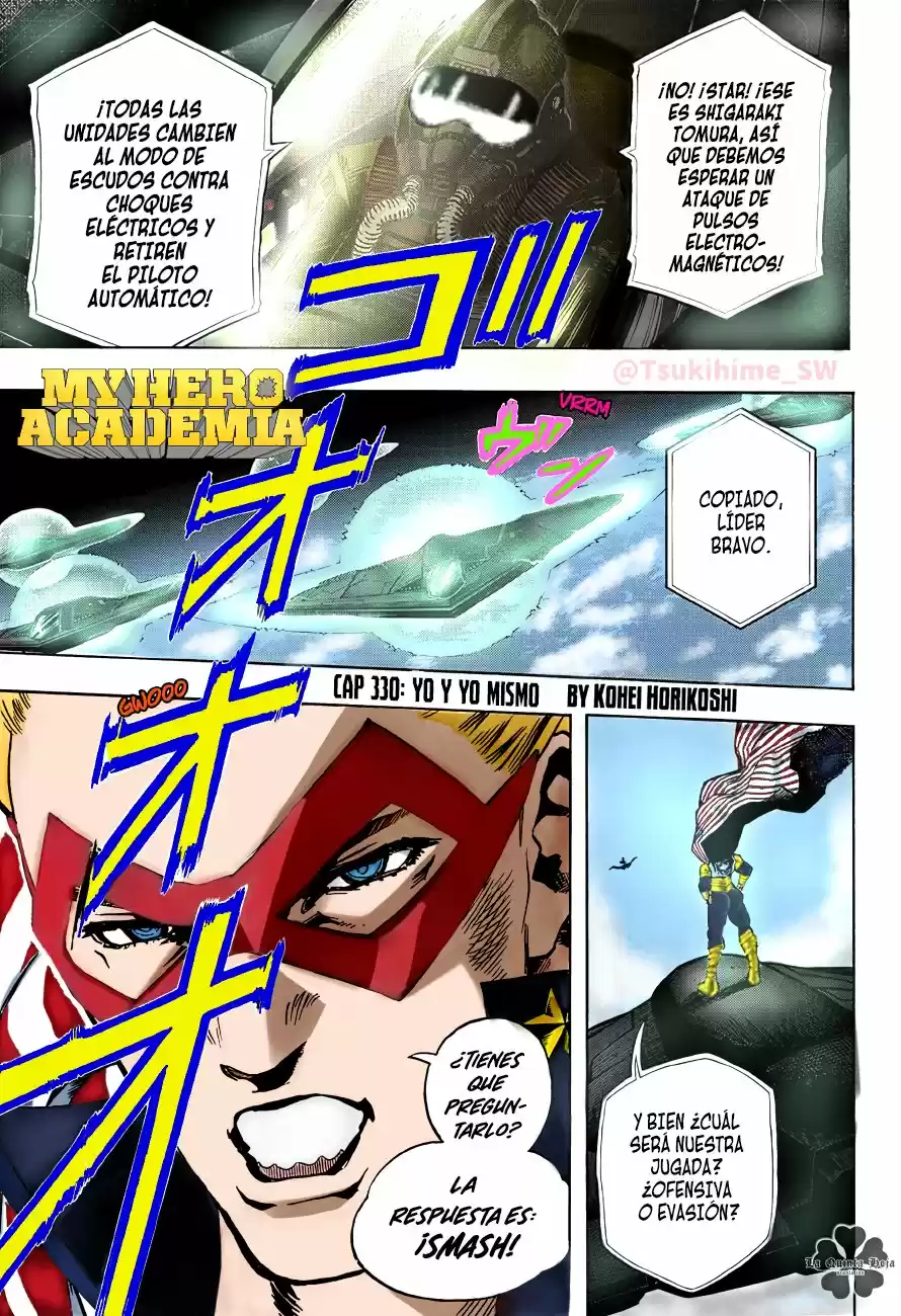 Boku No Hero Academia - Capítulo 330.50 - Página 3 - LectorTMOo