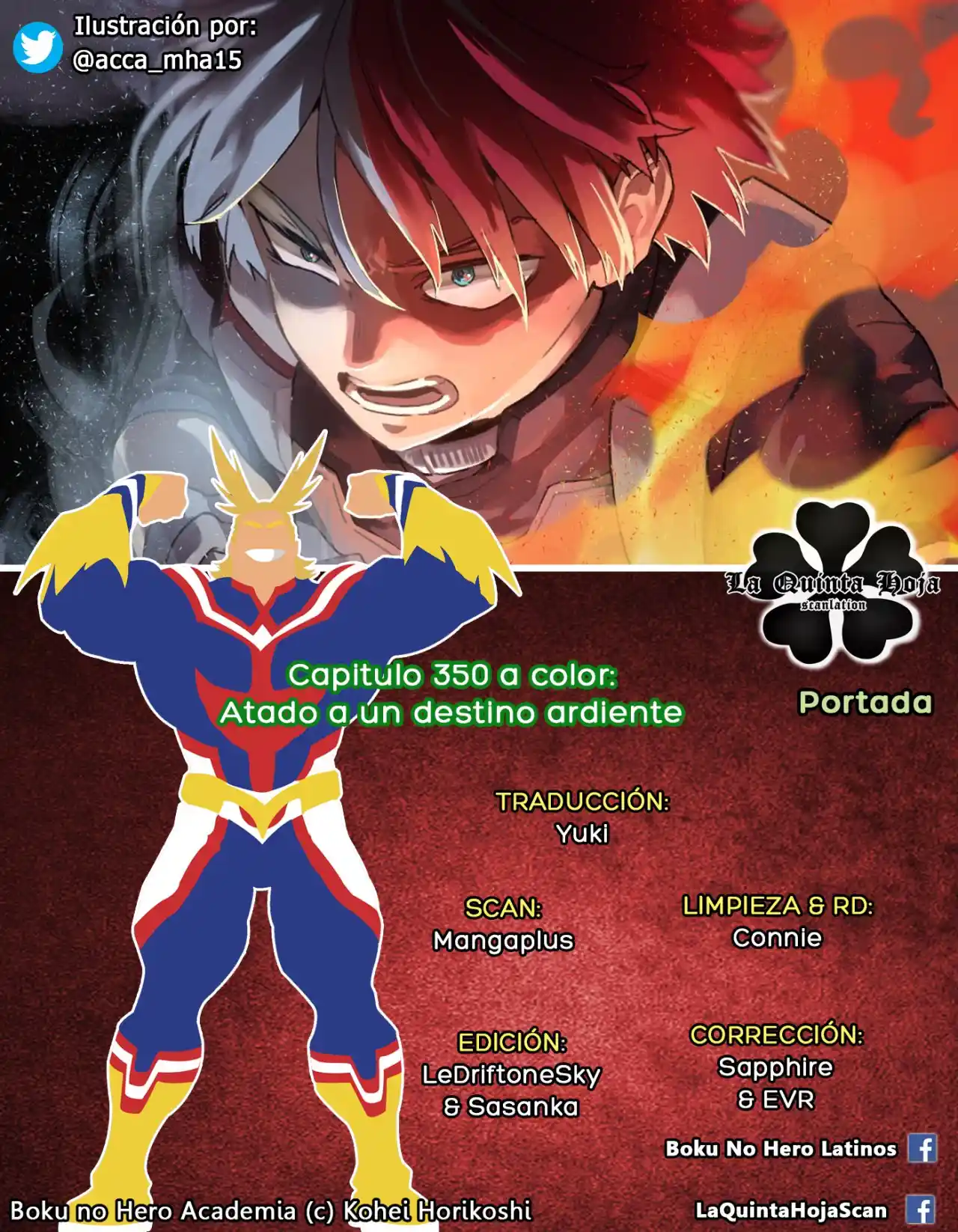 Boku No Hero Academia - Capítulo 350.50 - Página 1 - LectorTMOo